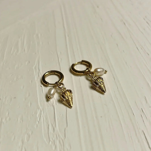 Oceania Gold Earrings