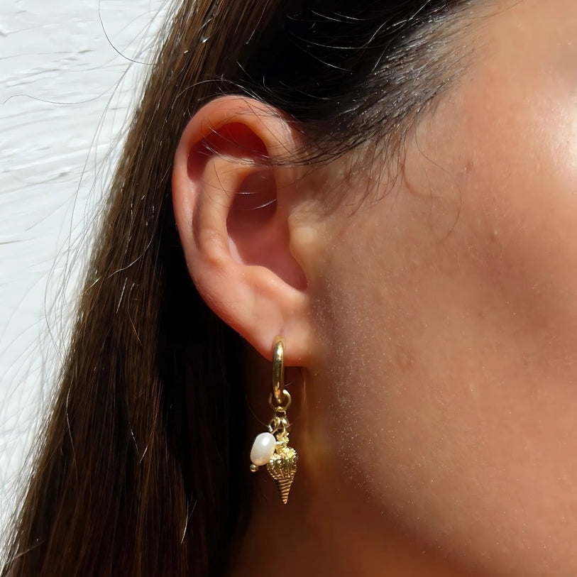 Oceania Gold Earrings