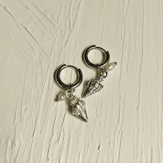 Oceania Silver Earrings