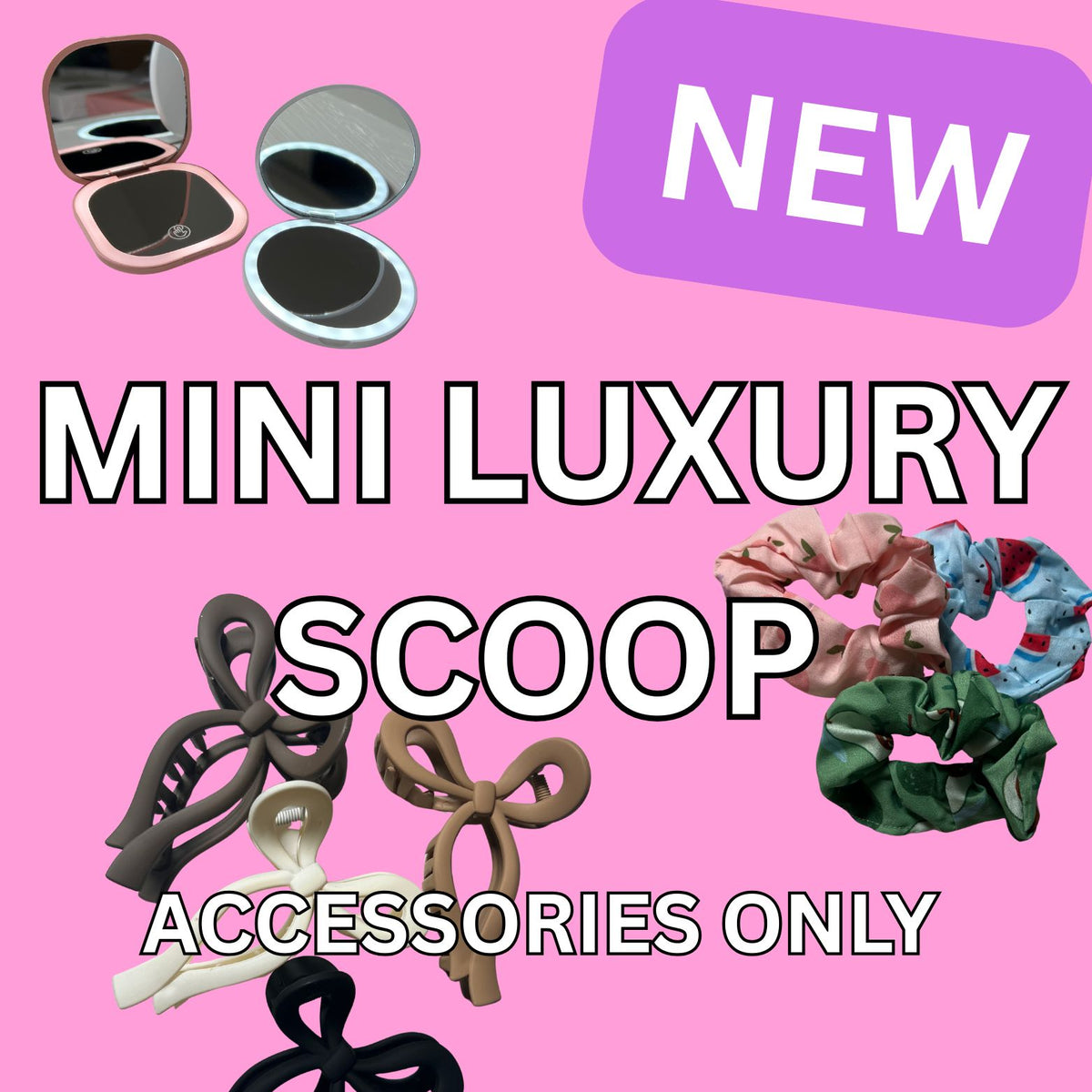 MINI LUXURY SCOOP (ACCESSORIES ONLY)